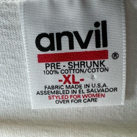 5/$15 Short Sleeve Vintage Cream Colored Maui Graphic T-Shirt Size XL - Picture 3 of 4